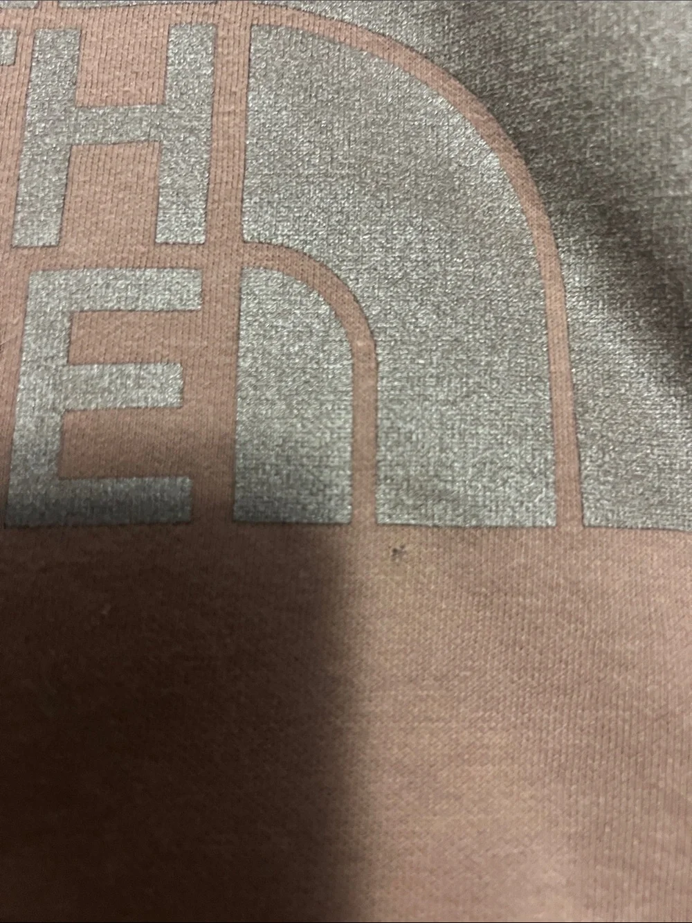 The North Face Women’s Dusky Pink Logo Crewneck Hoodie